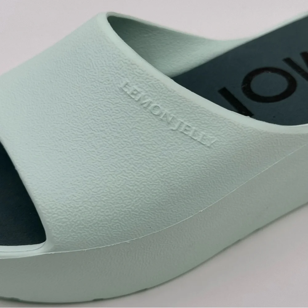 LEMON JELLY SUNNY AQUA GREEN SZ 38 US 7.5 - Picture 5 of 10